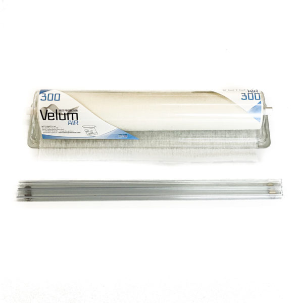 Velum Air is designed for high air flow for equipment like compressors, chillers, heat exchangers, radiators.
